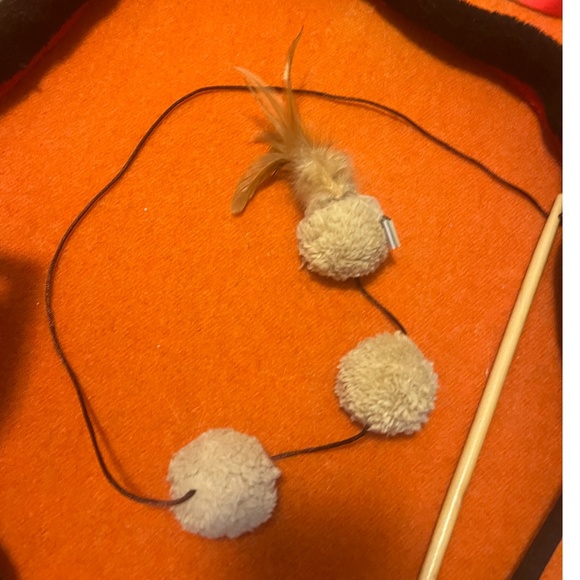 Lot of 3 (three) cat teasers toys EUC - Picture 3 of 4